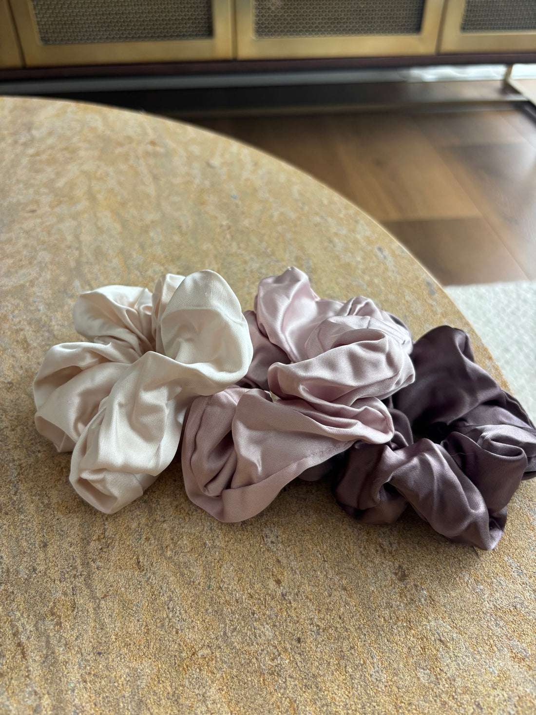 Satin Hair Scrunchie Pack
