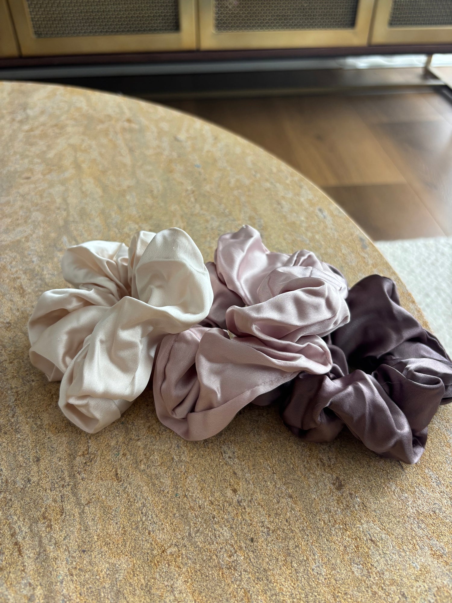 Satin Hair Scrunchie Pack