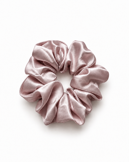 Satin Hair Scrunchie x 2